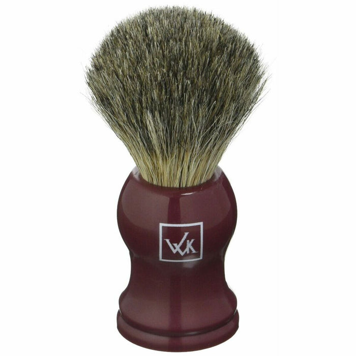 Shaving Brush Walkiria Maroon