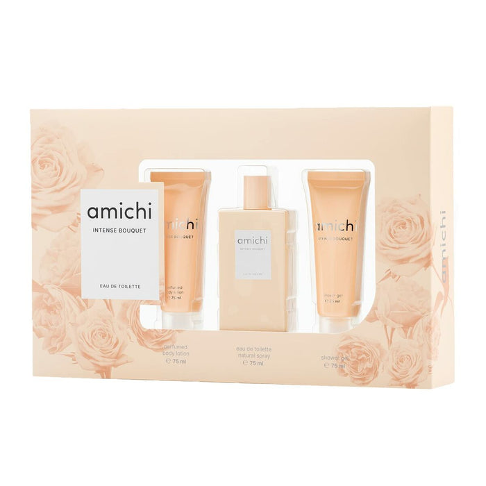 Set mit Damenparfüm Amichi Intense Bouquet 3 Stücke