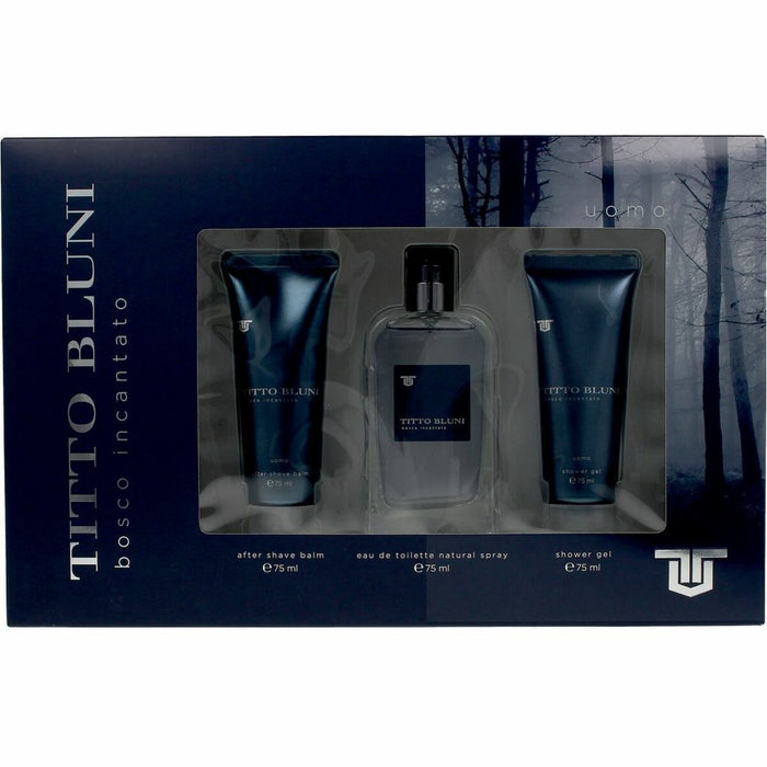 Set de Parfum Homme Titto Bluni Bosco Incantato 3 Pièces