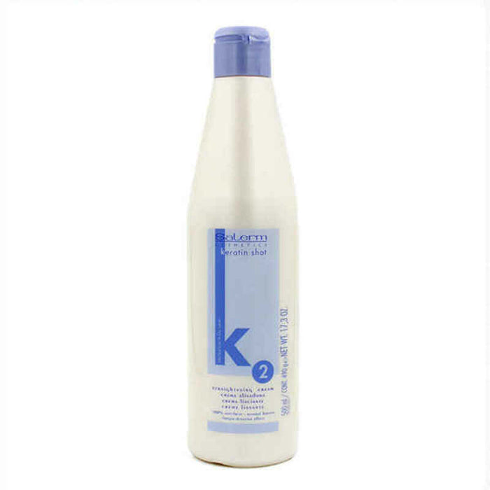 Crème capillaire lissante Keratin Shot Salerm Keratin Shot (500 ml)