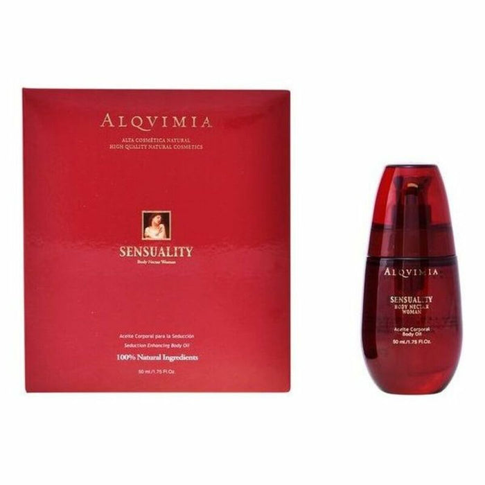 Huile corporelle Sensuality Body Nectar Alqvimia 50 ml