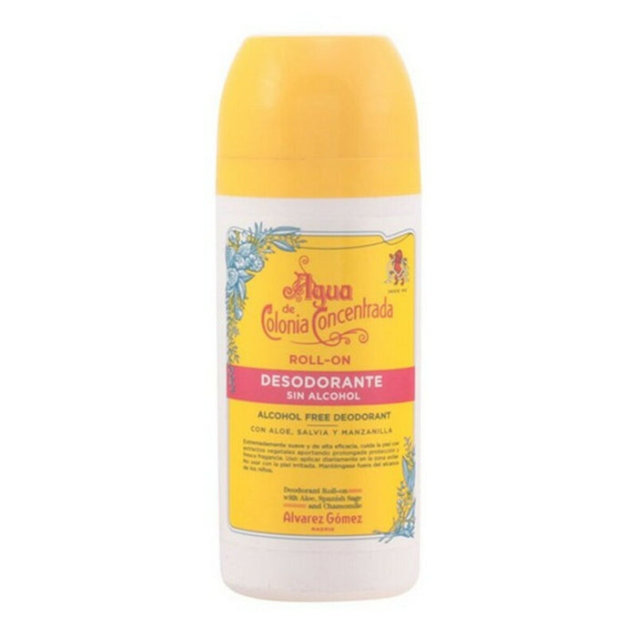 Roll-On Deodorant Agua de Colonia Concentrada Alvarez Gomez 75 ml