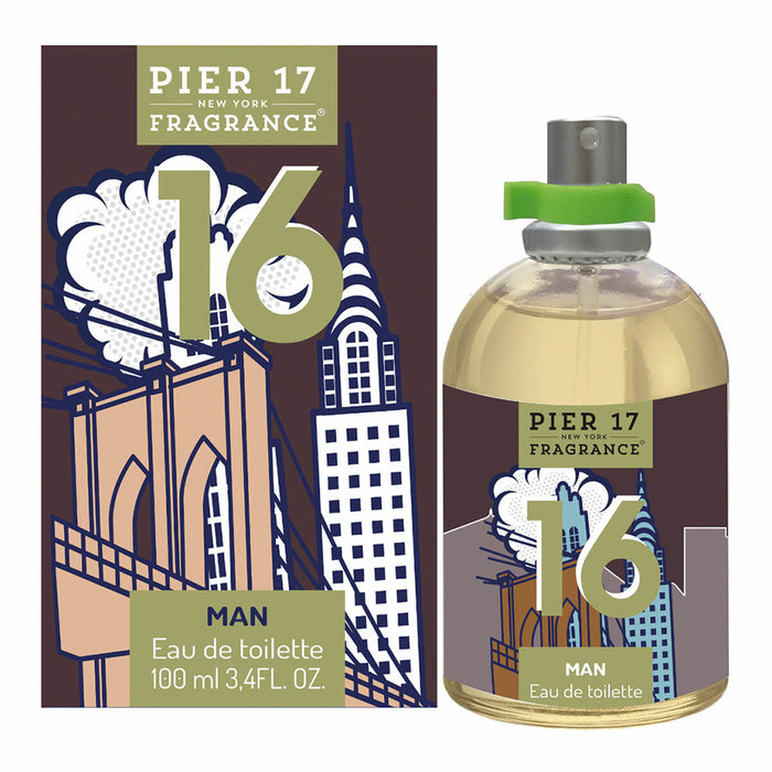 Herrenparfüm Pier 17 New York EDT 100 ml 16