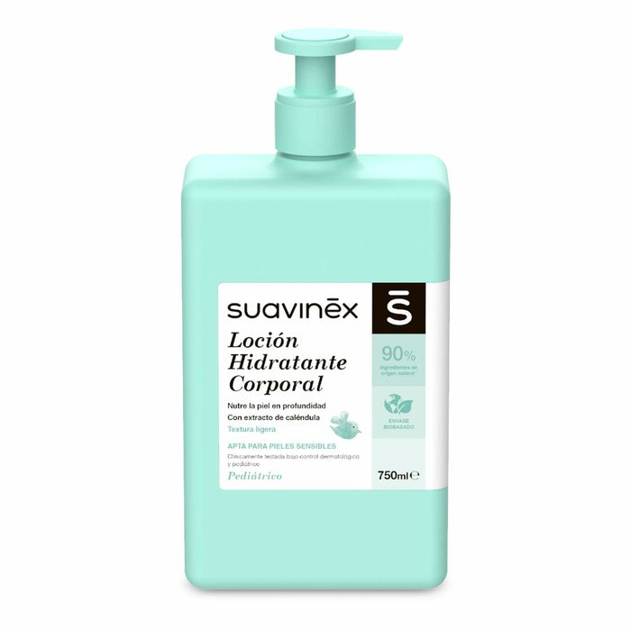 Lotion pour le corps hydratante spéciale nourrissons Suavinex (750 ml)