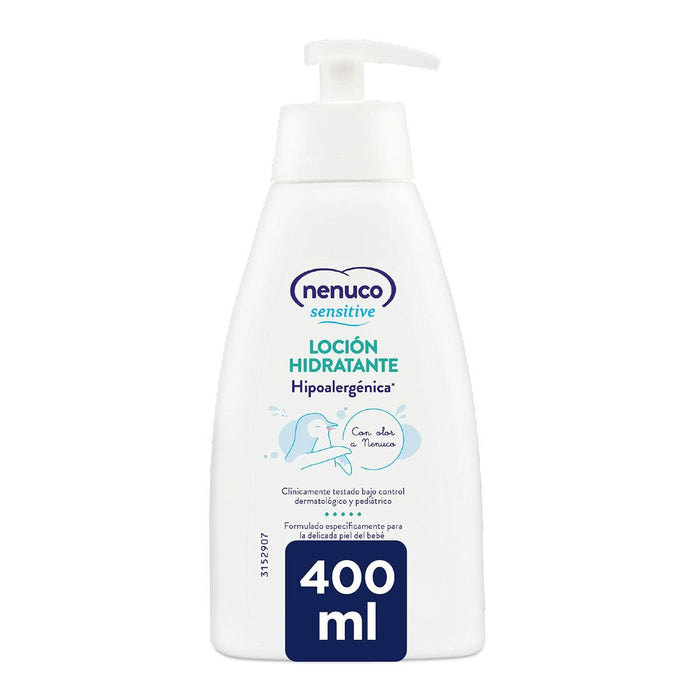 Lotion Hydratante pour Bébé Nenuco Nenuco Sensitive 400 ml