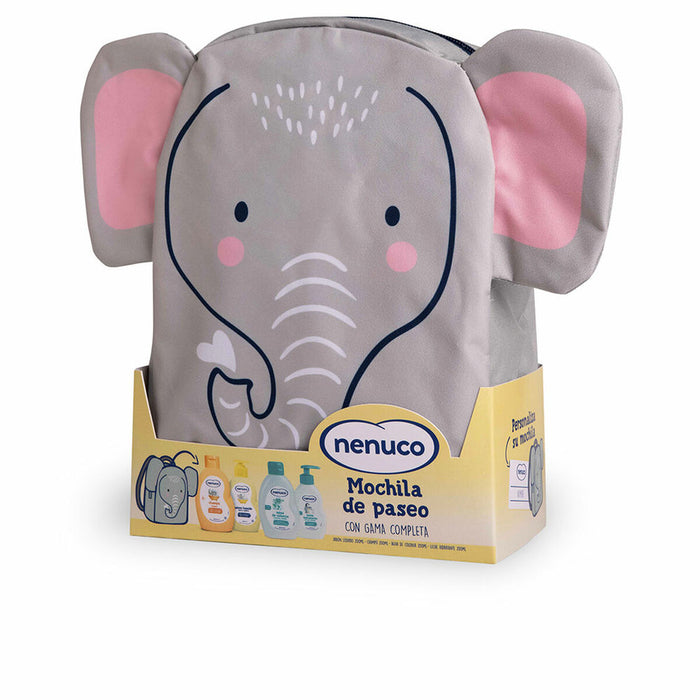 Ensemble de Bain Pour Bébé Nenuco Mochila Elefantito Lote Eléphant