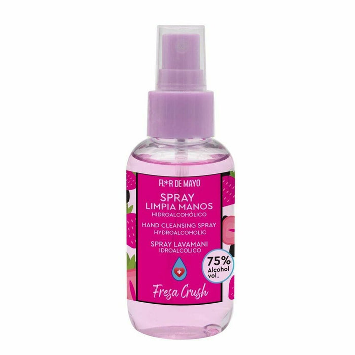 Gel hydroalcoolique Flor de Mayo Spray Fresa