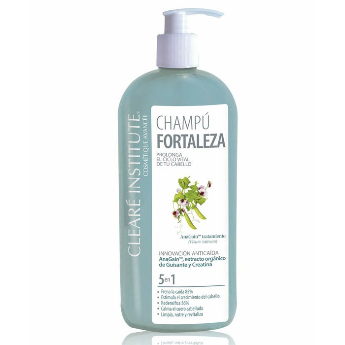 Shampooing antichute de cheveux Clearé Institute Fortaleza Anticaída 400 ml