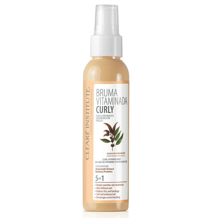 Haarnebel Clearé Institute Bruma Vitaminada Curly Mit Vitaminen Gelocktes Haar 5 in 1 125 ml