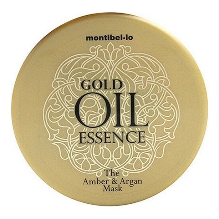 Hair Mask Gold Oil Essence Amber and Argan Montibello (200 ml)