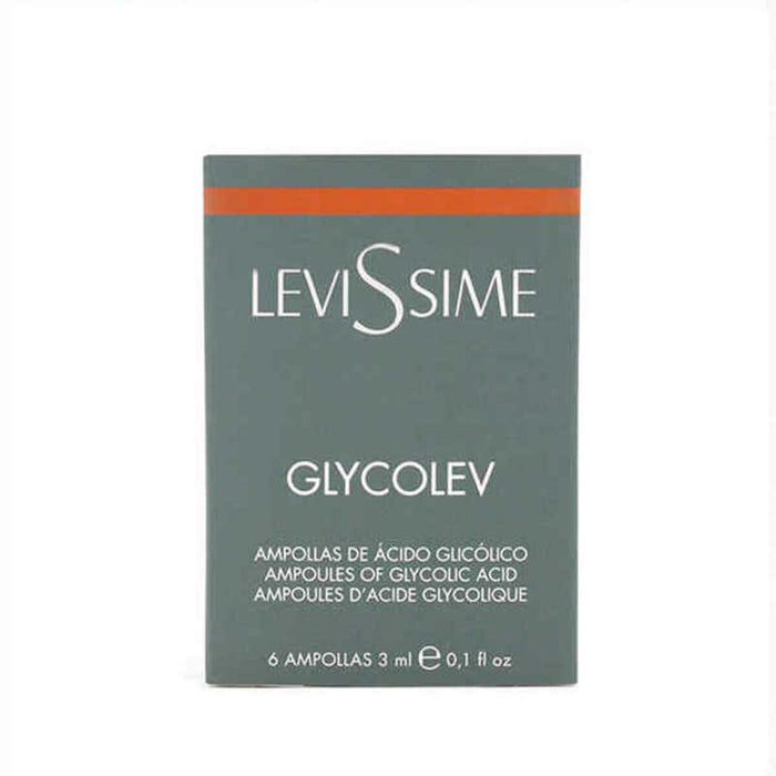 Körpercreme Levissime Ampollas Glycolev (6 x 3 ml)