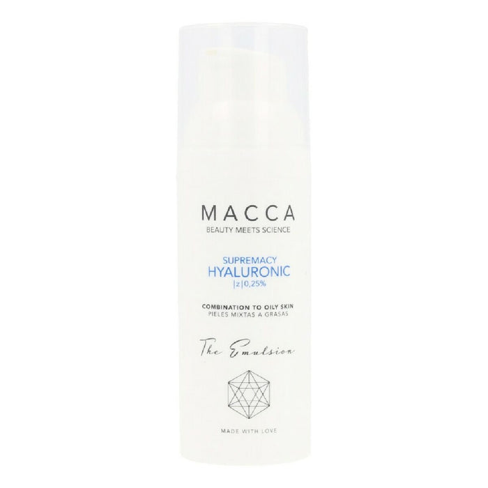 Crème hydratante intense Supremacy Hyaluronic Macca 0,25% Acide Hyaluronique Peau mixte (50 ml)