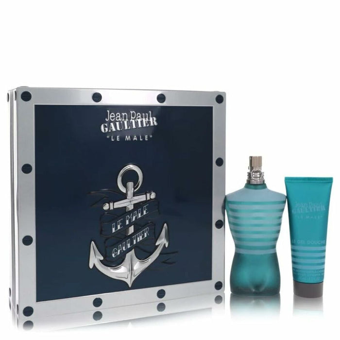 Set mit Herrenparfüm Jean Paul Gaultier Le Male EDT 2 Stücke