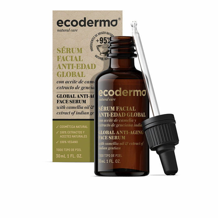 Sérum visage Ecoderma   Anti-âge 30 ml