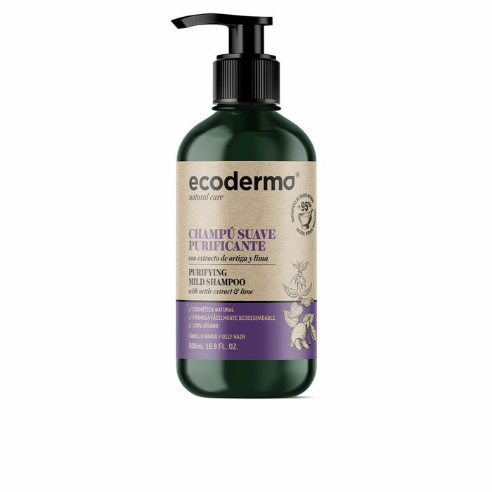 Tiefenreinigendes Shampoo Ecoderma ECO CHAMPÚ 500 ml