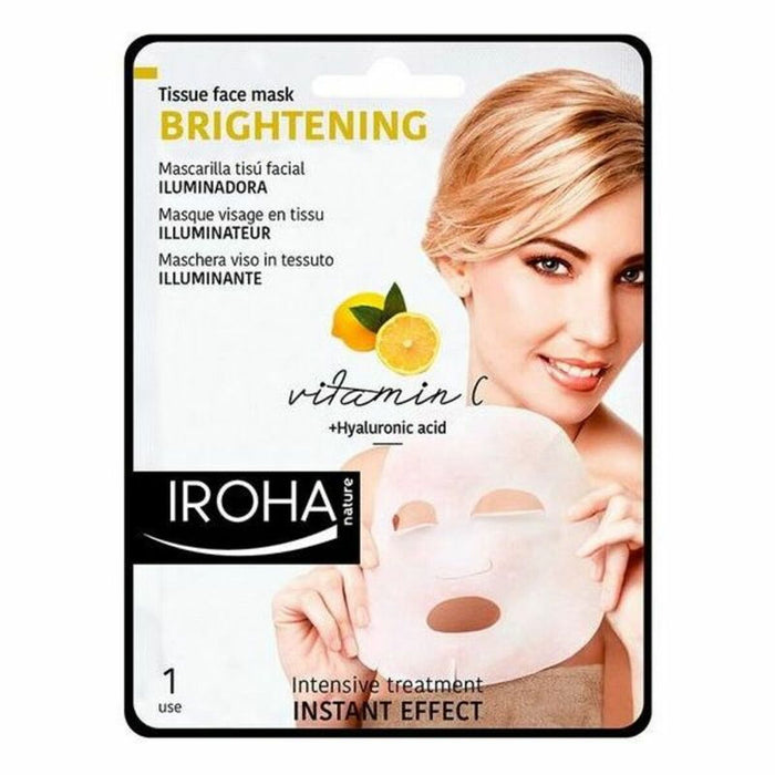 Masque apaisant Tissue Iroha Tissue Mask C Ha (1 Unités)