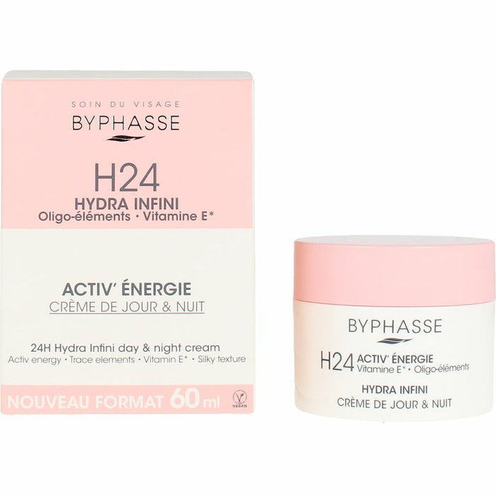 Crème Hydratante pour le Visage Byphasse Hydra Infini 24 heures 50 ml