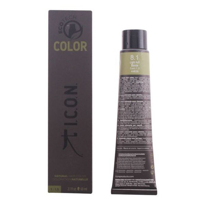 Dauerfärbung I.c.o.n. Ecotech Color Nº 9.0-rubio muy claro 60 ml