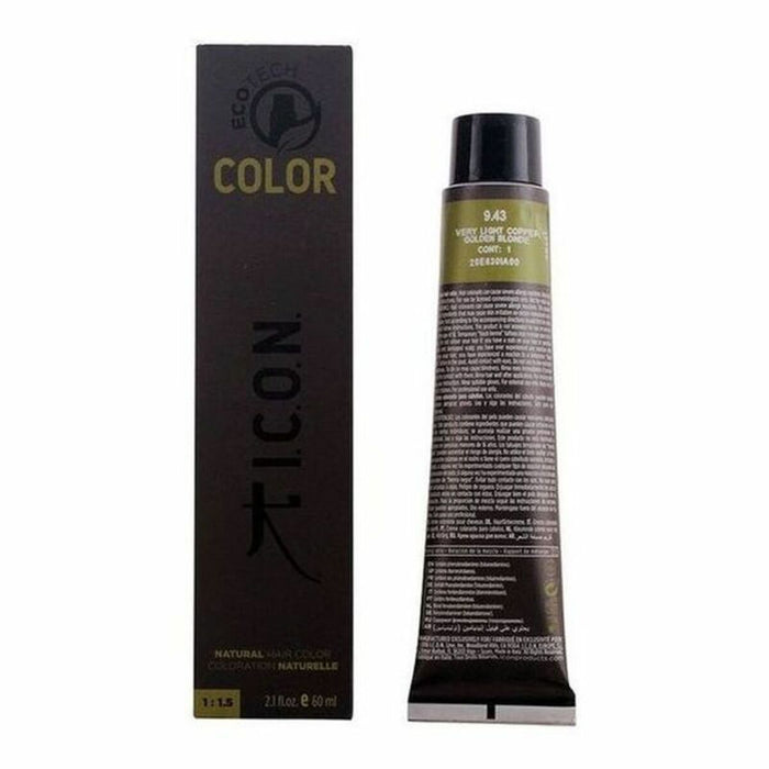 Getönte Creme Ecotech Color I.c.o.n. Ecotech Color Nº 9,43 Very Light Copper Golden Blonde 60 ml