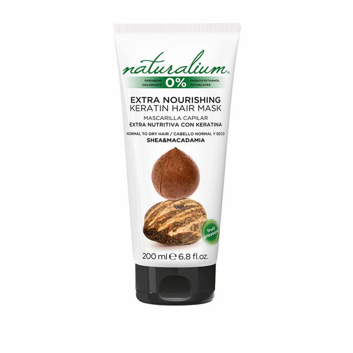 Nutritive Haarmaske Naturalium 200 ml Sheabutter Macadamia