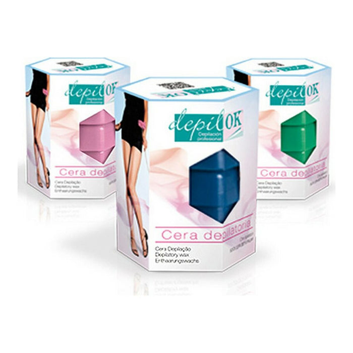 Body Hair Removal Wax Depil Ok Cera Azul (300 g)