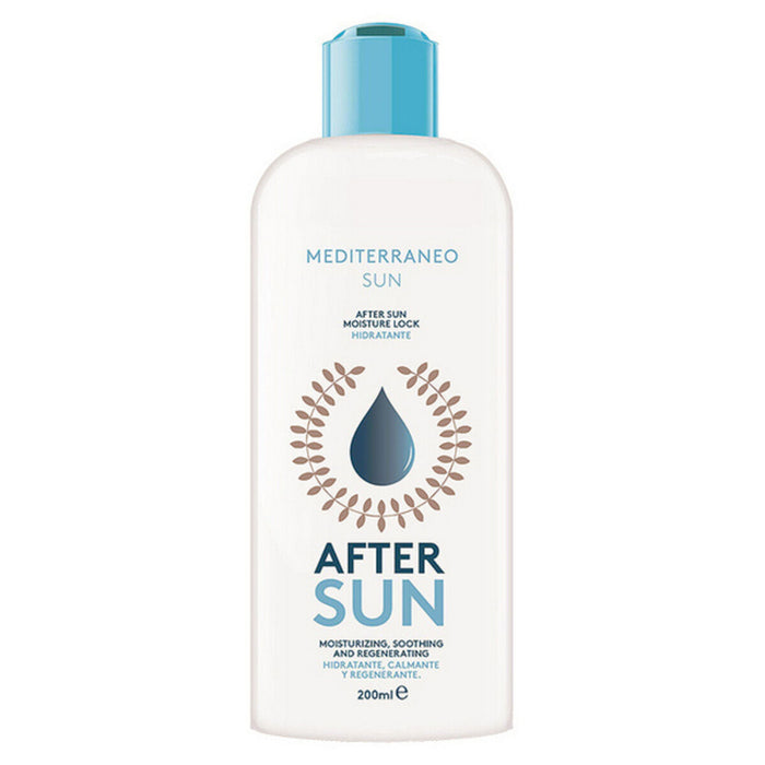 Feuchtigkeitsspendende Lotion After Sun Mediterraneo Sun (200 ml) (200 ml)