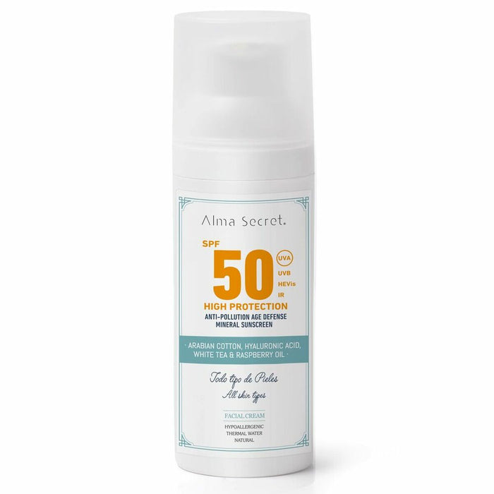 Protecteur Solaire Alma Secret High Protection Spf 50 50 ml