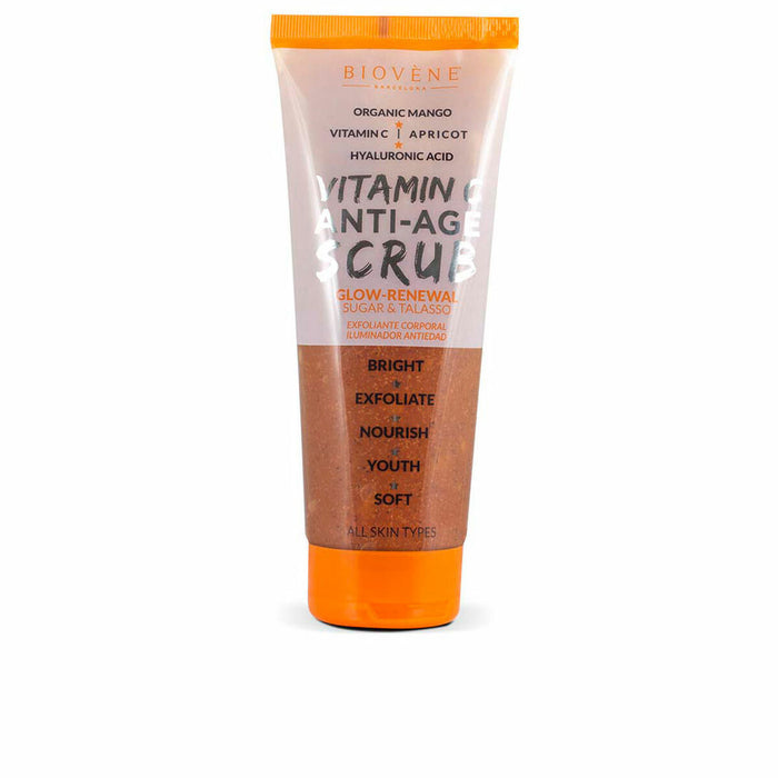 Körperpeeling-Gel Biovène Vitamin C Age Scrub Anti-Aging Griff Vitamin C 250 ml