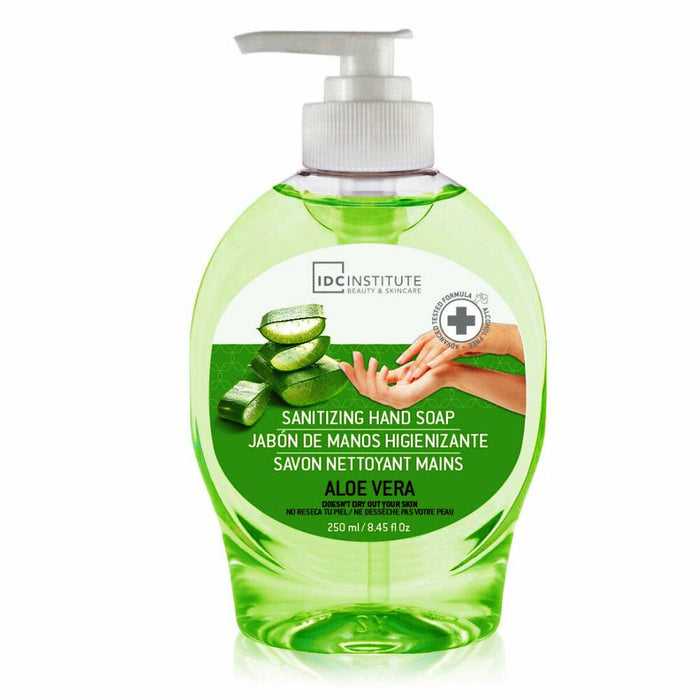 Savon pour les Mains IDC Institute 123030 Assainissant Aloe Vera (250 ml)