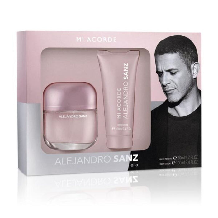 Set de Parfum Femme Mi Acorde Alejandro Sanz BF-8436581940787_Vendor (2 pcs) 2 Pièces