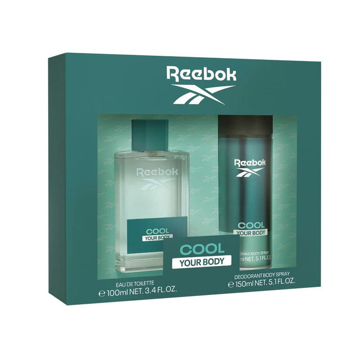 Set de Parfum Homme Reebok EDT Cool Your Body 2 Pièces