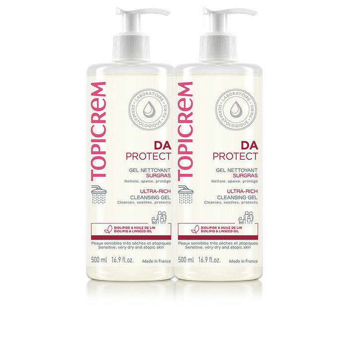 Gel nettoyant Topicrem DA Protect 2 Unités 500 ml