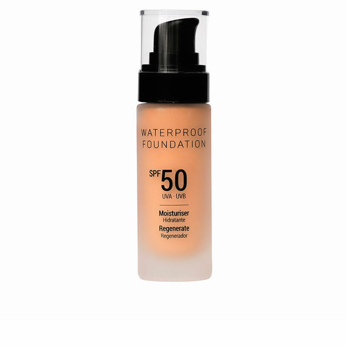 Base de maquillage liquide Vanessium Nº Shade 2-02 Résistant à l'eau Spf 50 (30 ml)