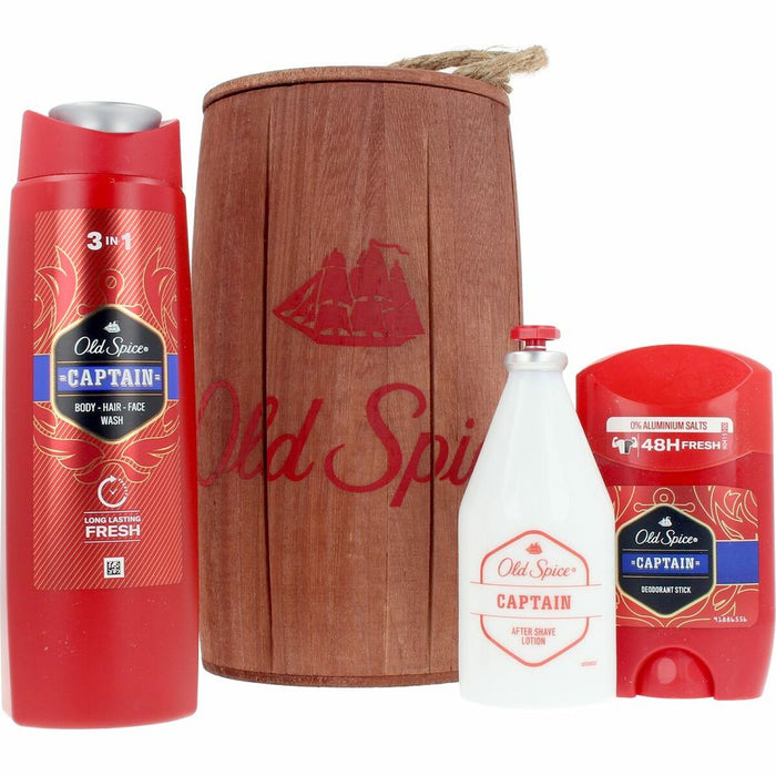 Ensemble de Bain Old Spice CAPTAIN 3 Pièces