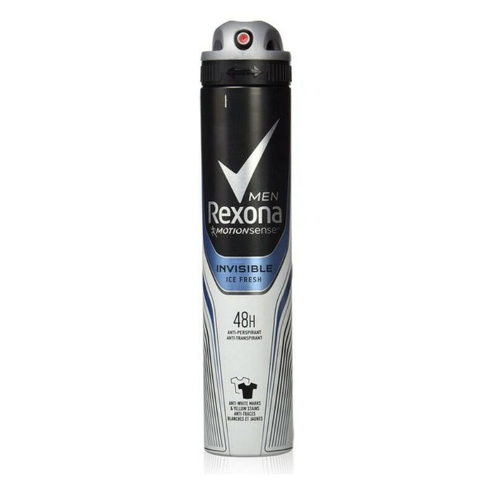 Fresh Spray Deodorant Invisible Ice Fresh Men Rexona Invisible Ice Fresh Men 200 ml