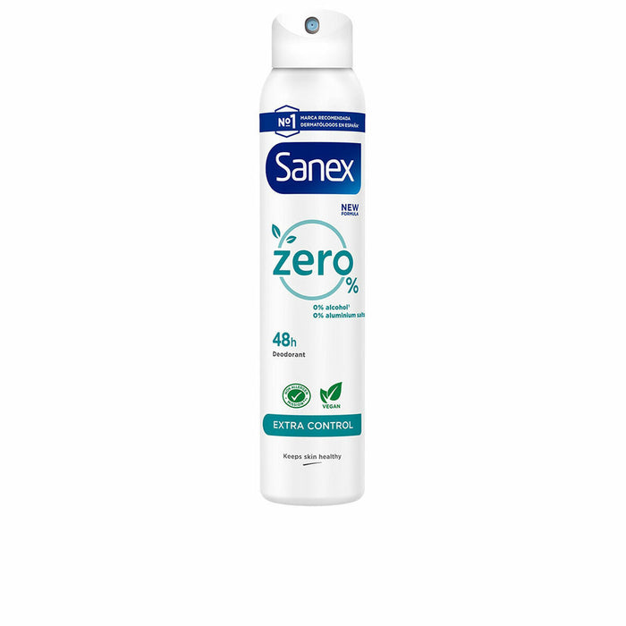 Spray déodorant Sanex Zero % 200 ml