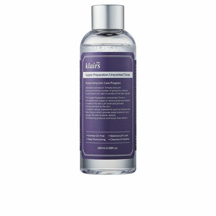 Tonique facial Klairs Supple Preparation Hydratant Équilibrante 180 ml