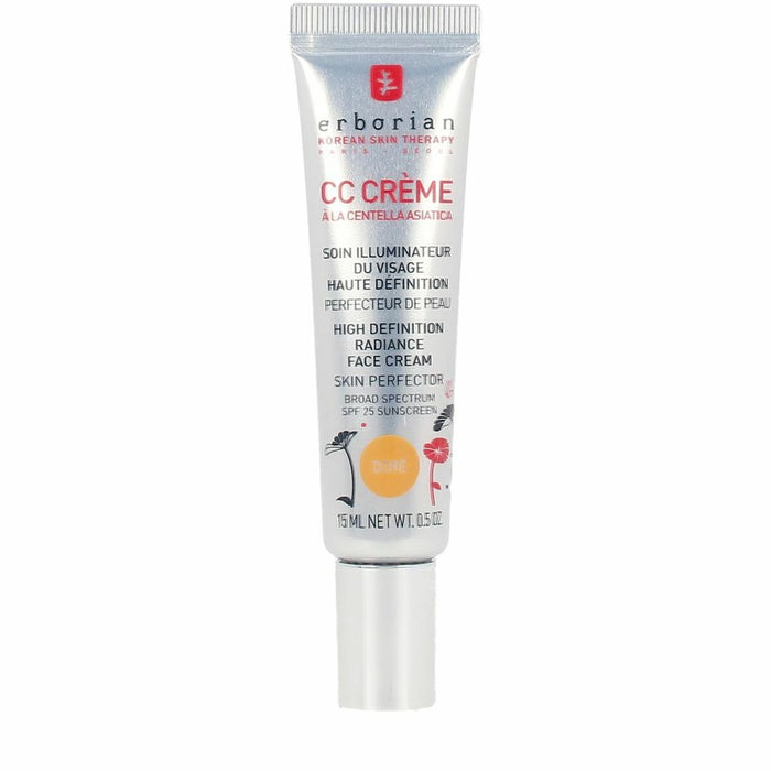 Crème éclaircissante Erborian CC CREAM centella asiática Spf 25 15 ml