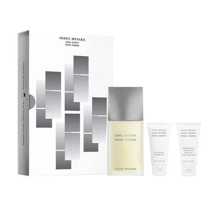 Set de Parfum Homme Issey Miyake L'Eau D'Issey 3 Pièces