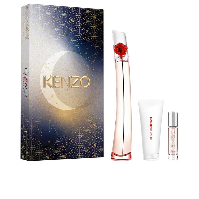 Set de Parfum Femme Kenzo Flower by Kenzo L'Absolue 3 Pièces