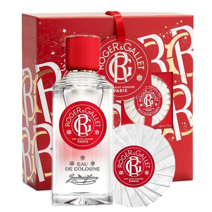 Women's Perfume Set Roger & Gallet Jean Marie Farina 2 Pieces