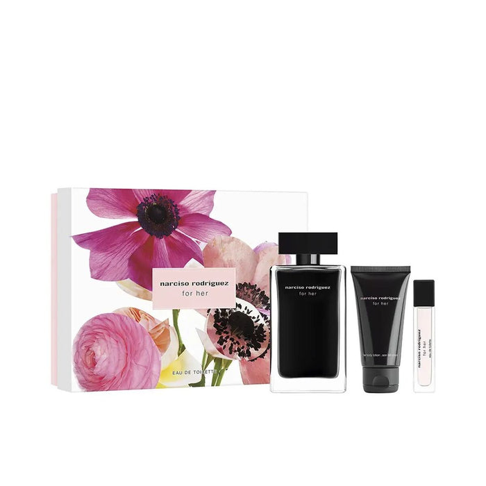 Set de Parfum Femme Narciso Rodriguez For Her 3 Pièces