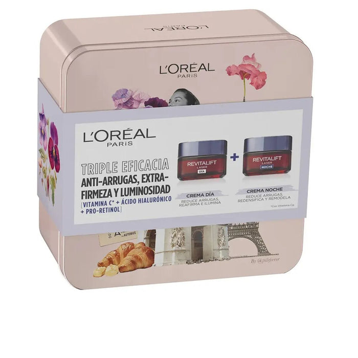 Set de cosmétique L'Oreal Make Up REVITALIFT LASER 2 Pièces