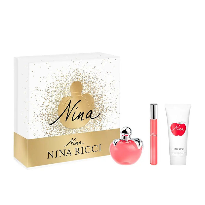 Women's Perfume Set Nina Ricci Nina 3 Pieces