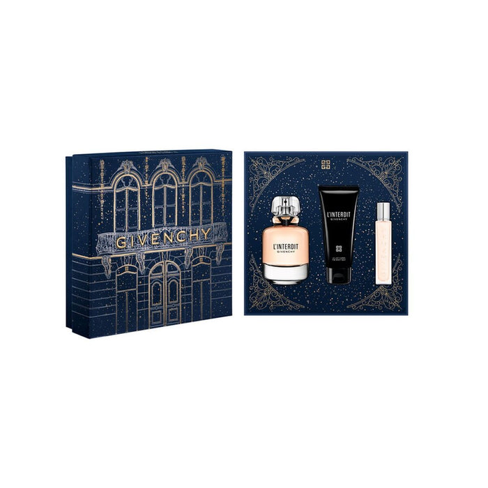 Women's Perfume Set Givenchy L'interdit 3 Pieces