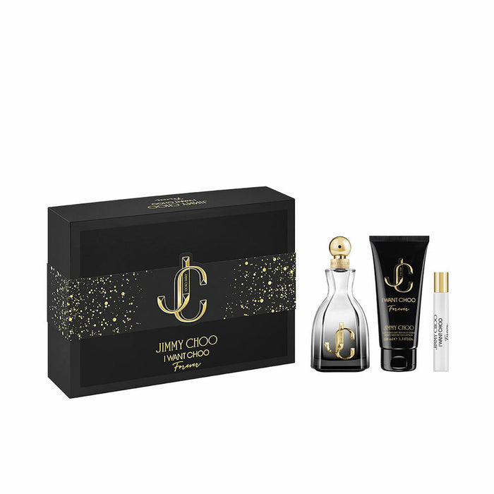 Set mit Damenparfüm Jimmy Choo I WANT CHOO FOREVER 3 Stücke