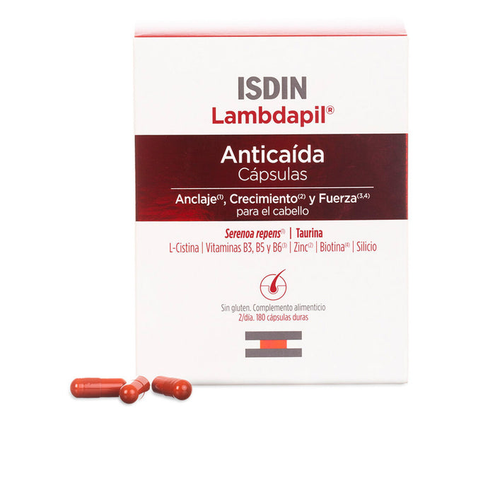 Capsules Isdin Lambdapil Soin antichute de cheveux (180 uds)