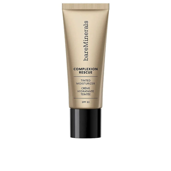 Feuchtigkeitscreme mit Farbe bareMinerals Complexion Rescue Suede Spf 30 35 ml