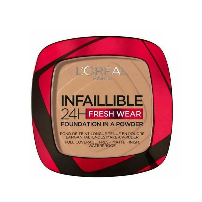 Base de Maquillage en Poudre L'Oreal Make Up Infaillible Fresh Wear Nº 120 (9 g)