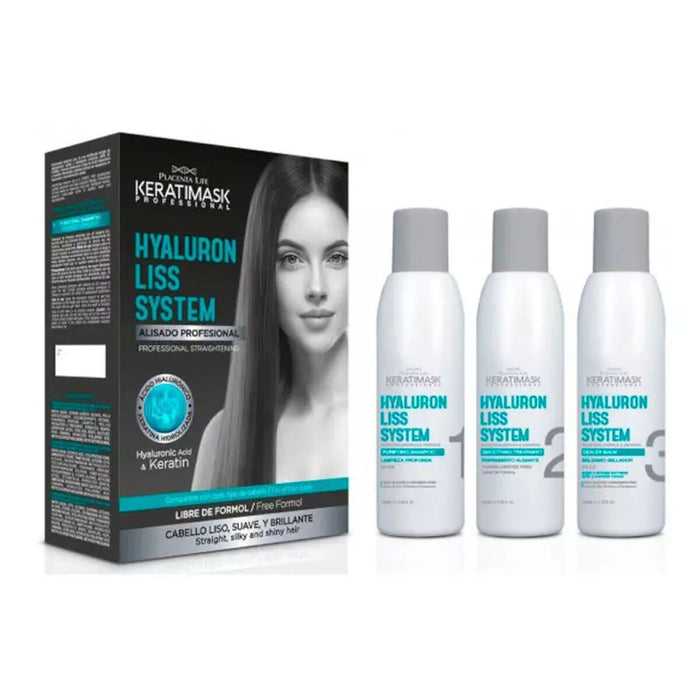 Set de lissage professionnel Be Natural Keratimask Professional Kit 3 Pièces